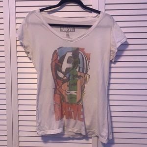 Vintage Retro Aesthetic Marvel Comics Tee